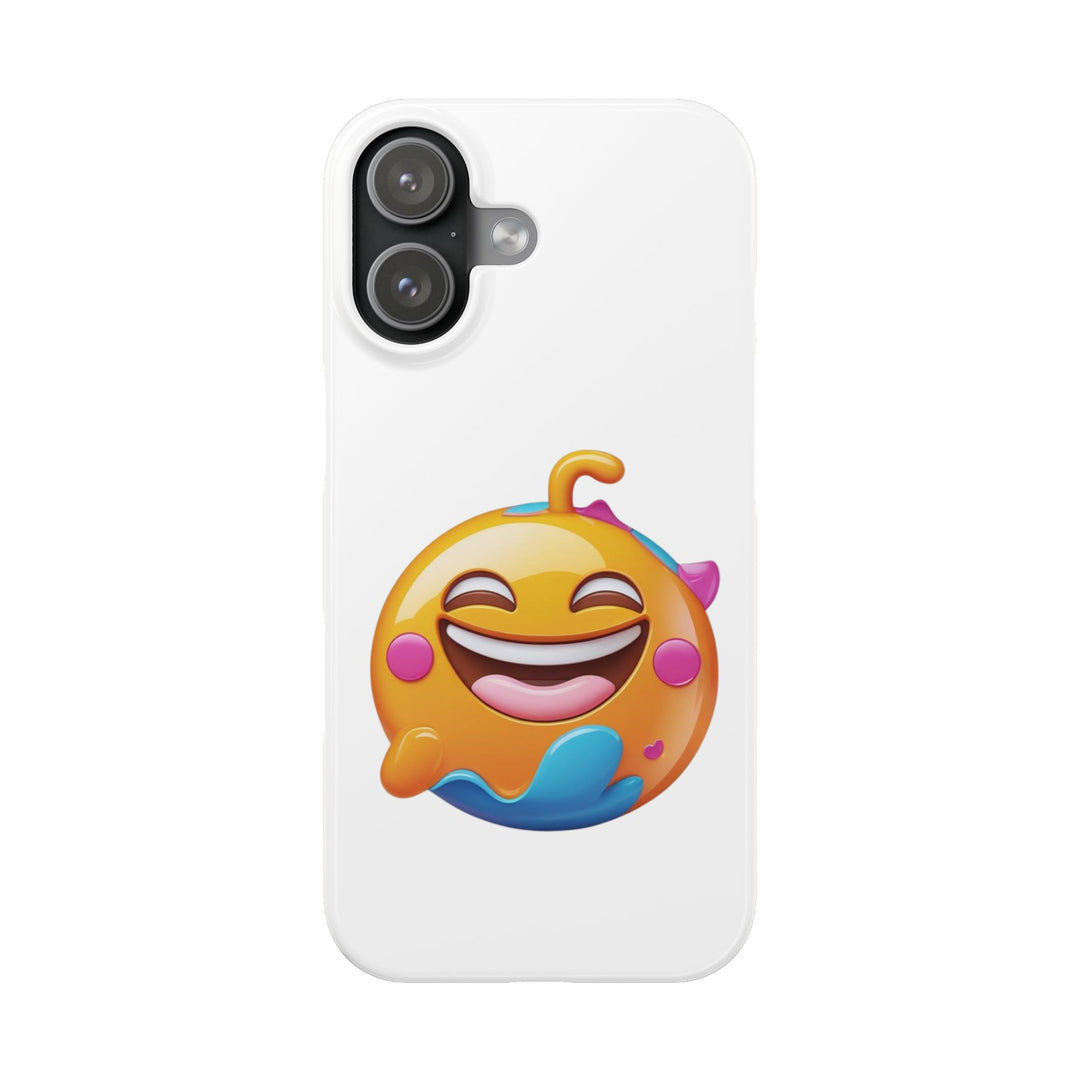 Emoji Joy Slim Phone Case – Ultra-Thin, Glossy, Playful & Protective