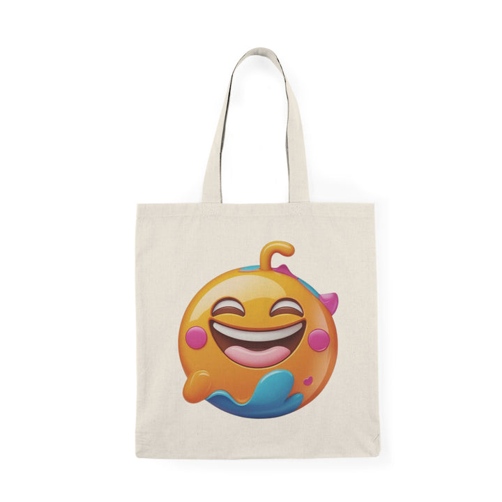 Premium Emoji Cotton Tote Bag – Eco-Friendly, Fun & Stylish Everyday Carry