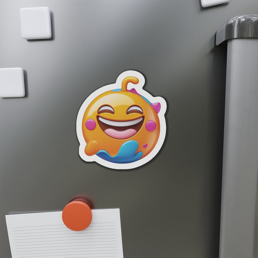 Custom Die-Cut Emoji Magnet – Playful, Vibrant, Trendy Decor & Gifts