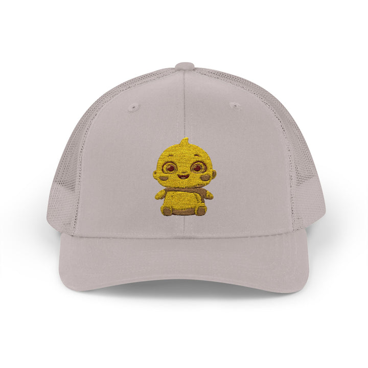 Chubby Chick Cartoon Snapback Trucker Cap – Cute & Trendy Kawaii Hat
