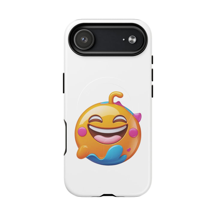 Tough Magnetic Emoji Case – Dual-Layer MagSafe Cover, Fun & Vibrant Design