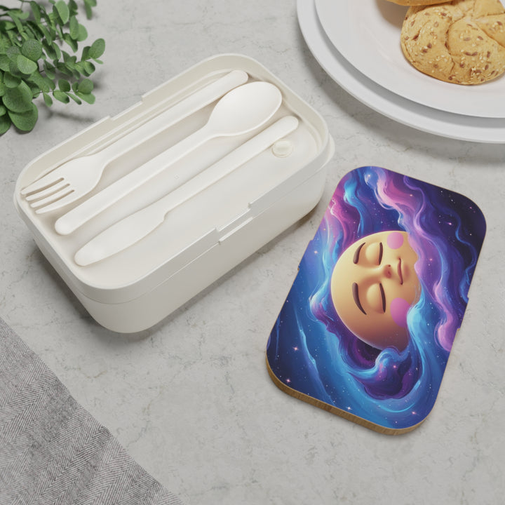 Galaxy Dreams Bento Lunch Box – Cute Space Design, Leak-Proof & Eco-Friendly