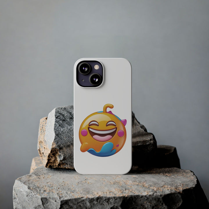 Emoji Joy Slim Phone Case – Ultra-Thin, Glossy, Playful & Protective