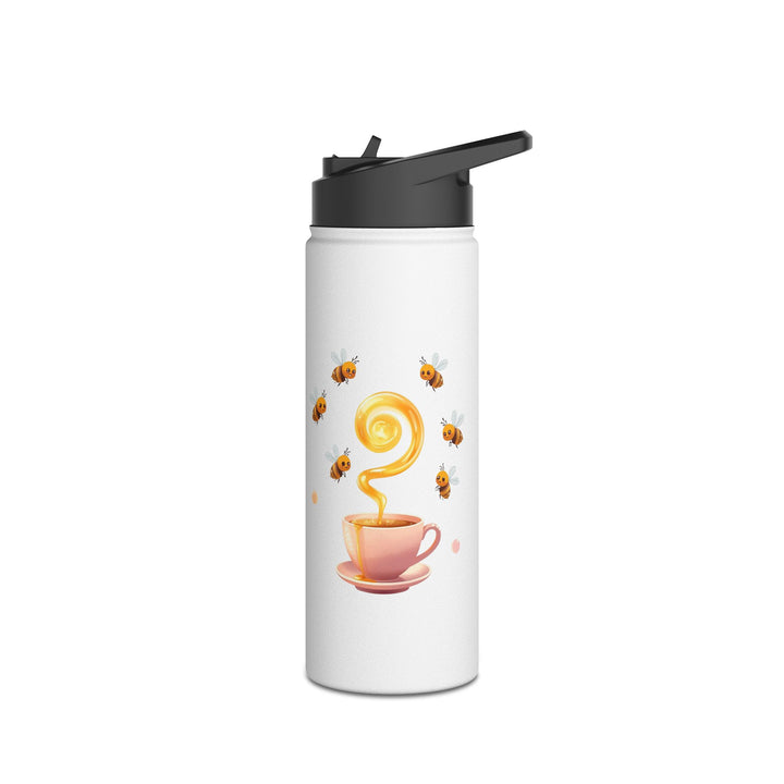 Whimsical Bee & Honey Teacup Stainless Steel Water Bottle – Eco Chic