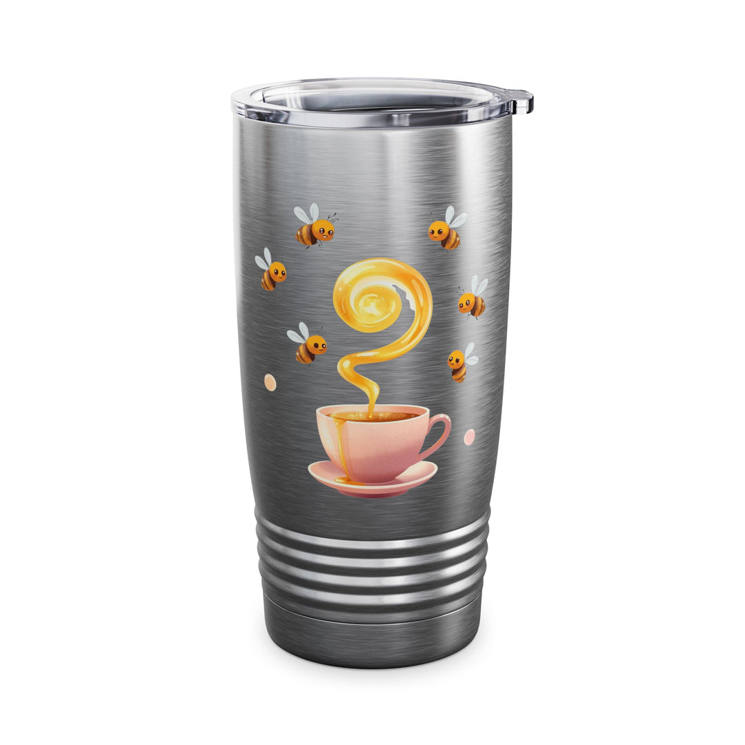 Ringneck 20oz Tumbler – Cute Honeybee Pastel Teacup, Insulated & Durable