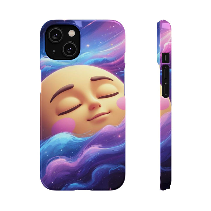 Dreamy Galaxy Moon Snap Case – Slim, Stylish & Durable Cosmic Phone Cover