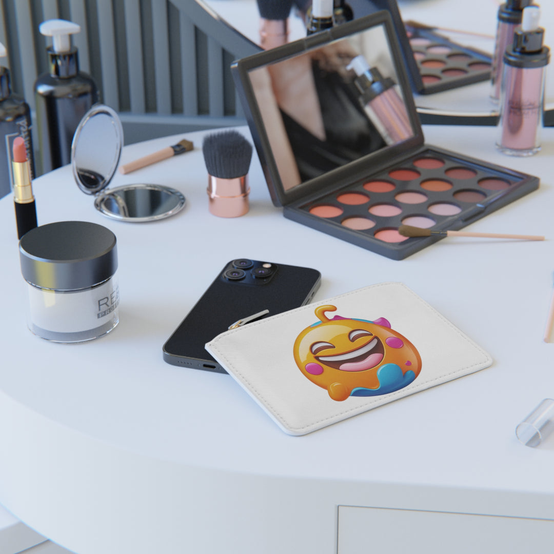Personalized Emoji Mini Clutch – Vegan Leather, Fun & Chic Custom Bag