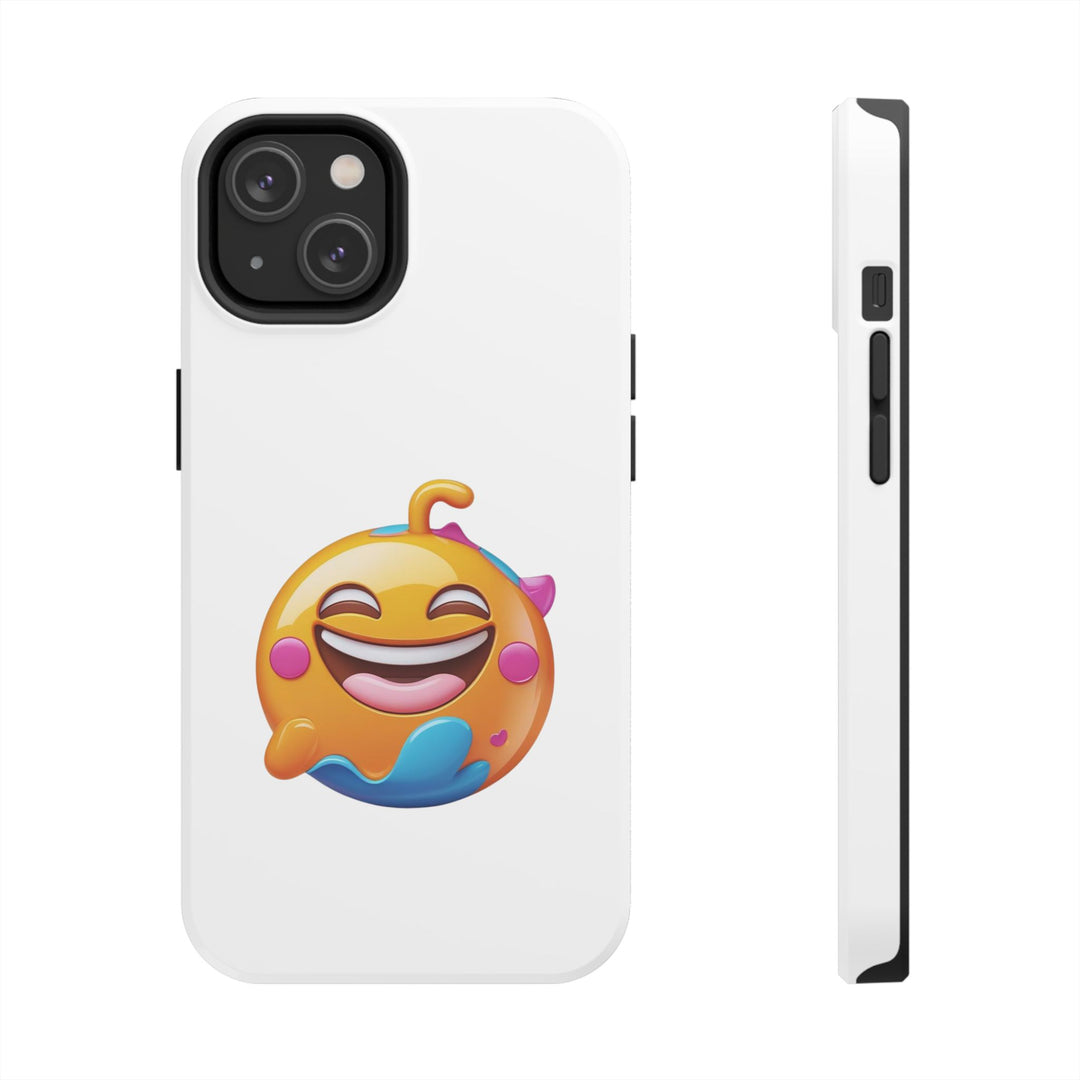 Tough Emoji Phone Case – Shockproof, Cute Cartoon Cover for iPhone & Samsung