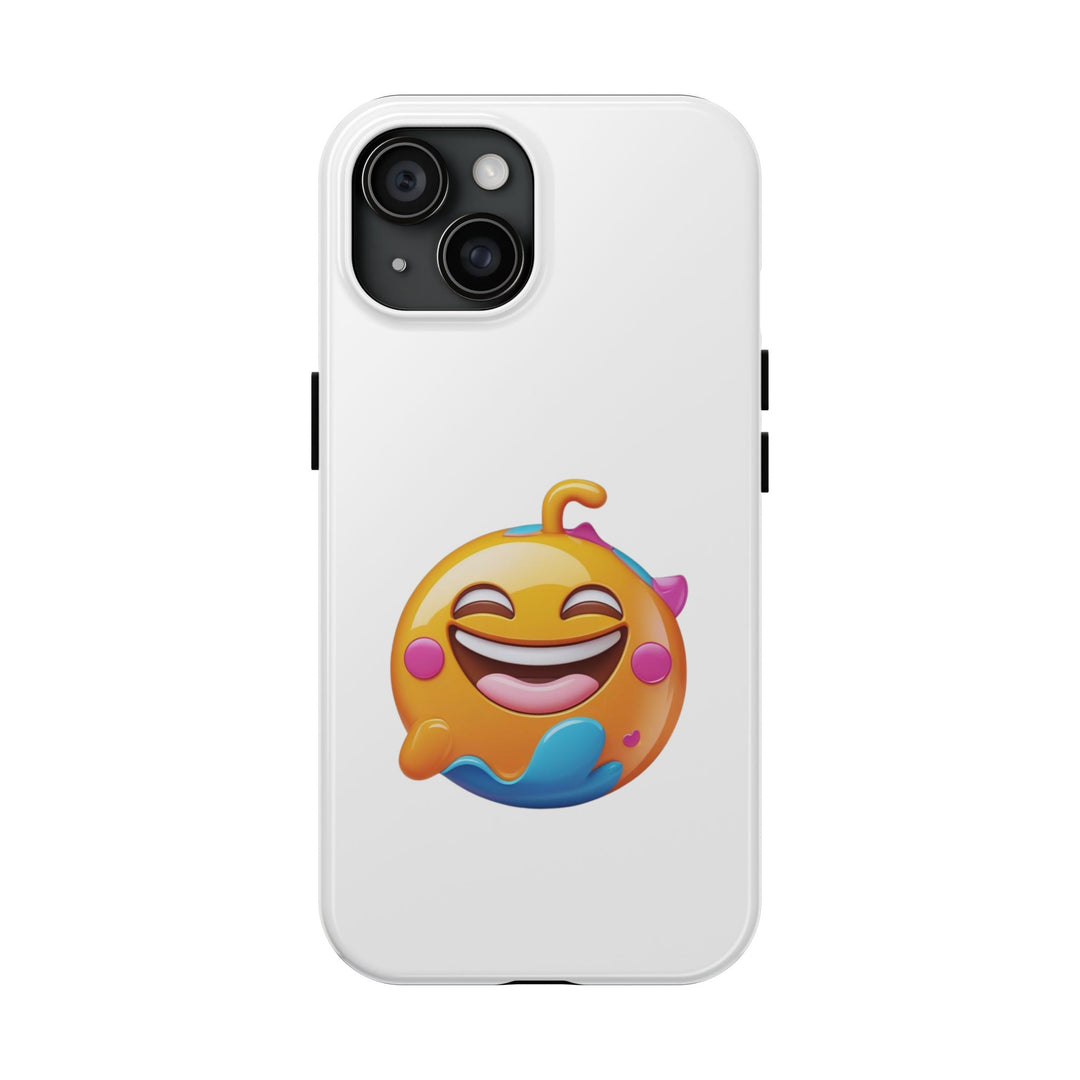 Tough Emoji Phone Case – Shockproof, Cute Cartoon Cover for iPhone & Samsung
