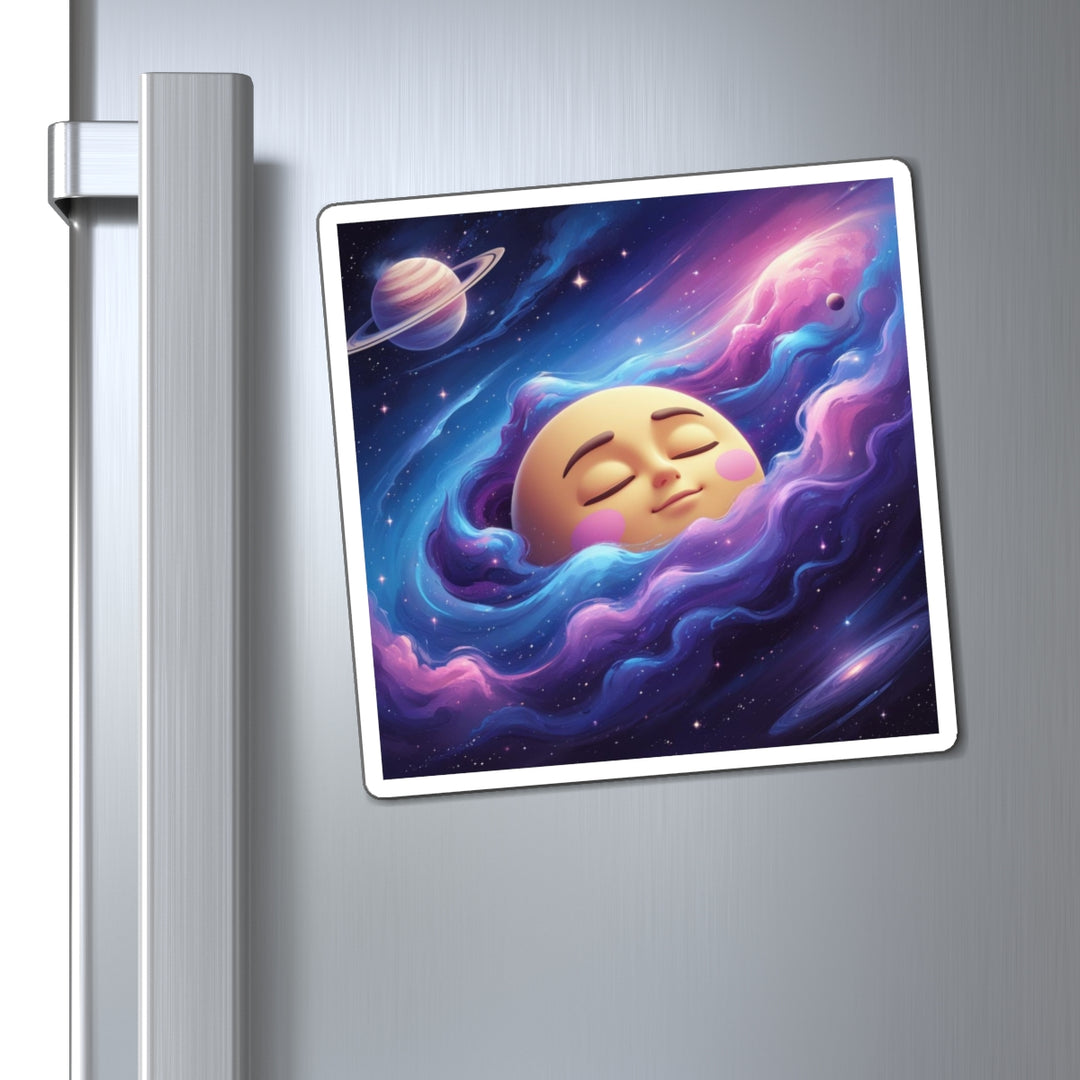 Custom Galaxy Moon Magnets – Cute Space Decor, Stylish Gift & Organizer