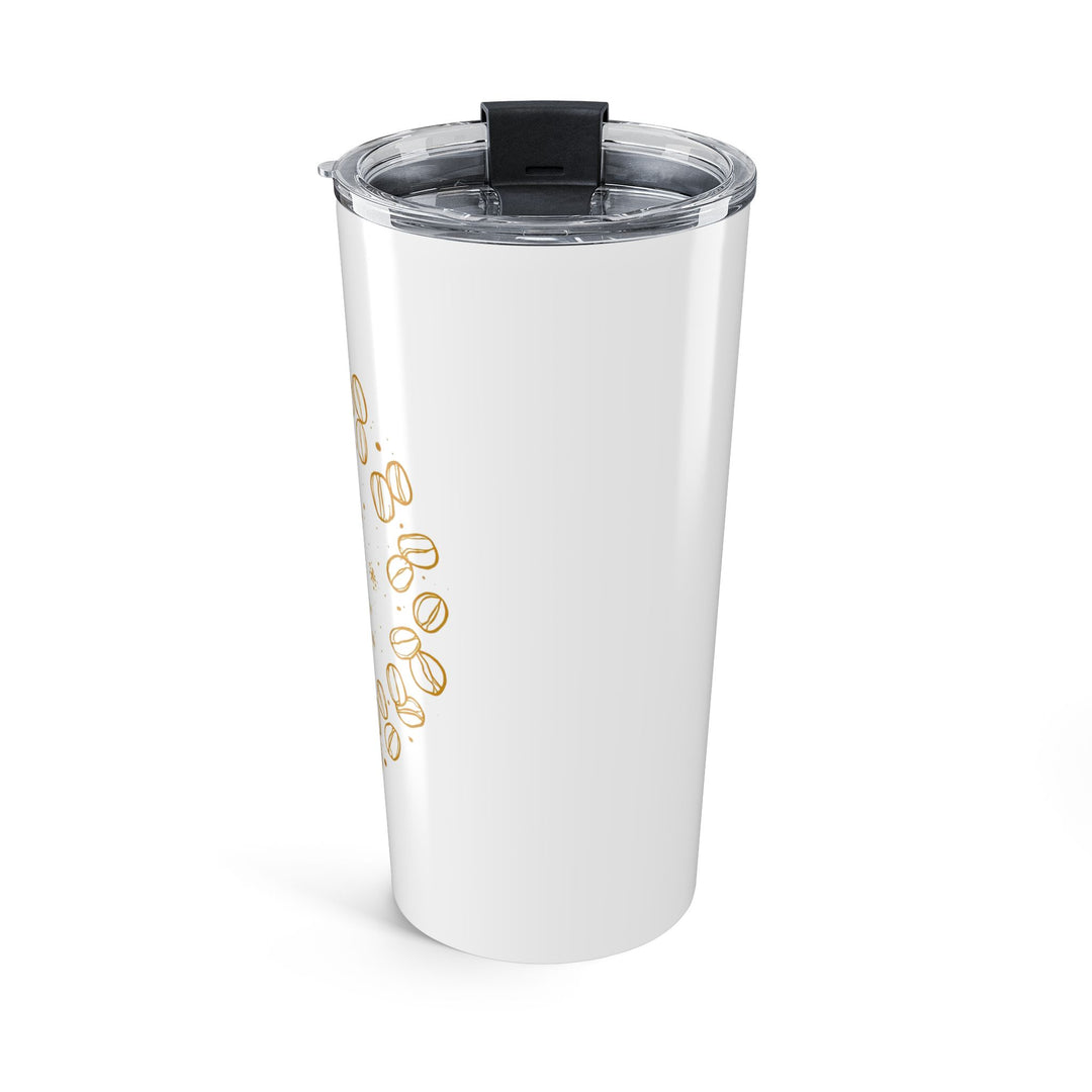 20oz Coffee Beans Premium Tumbler – Trendy Stainless Steel, Spill-Proof