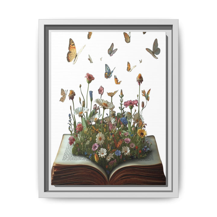 Whimsical Pop-Up Book Matte Canvas Art—Sustainable Framed Wall Décor