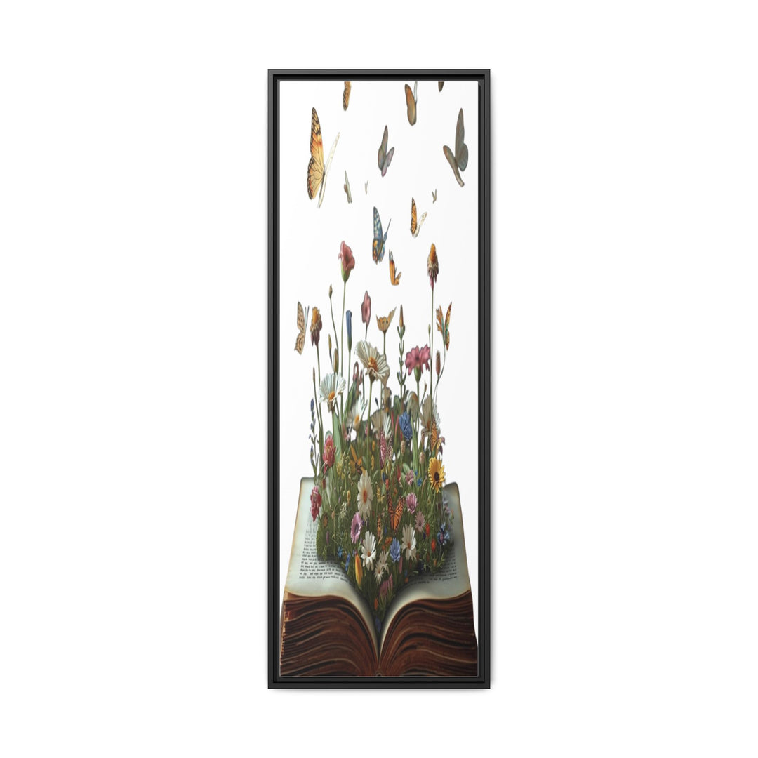 Whimsical Pop-Up Book Matte Canvas Art—Sustainable Framed Wall Décor