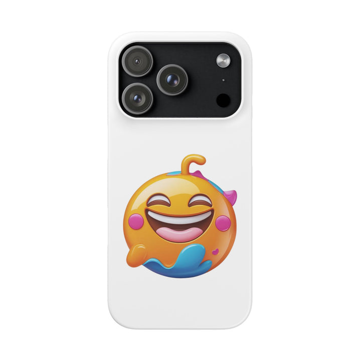 Emoji Joyful Vibe Snap Case – Sleek, Durable, Fun Cartoon Phone Cover