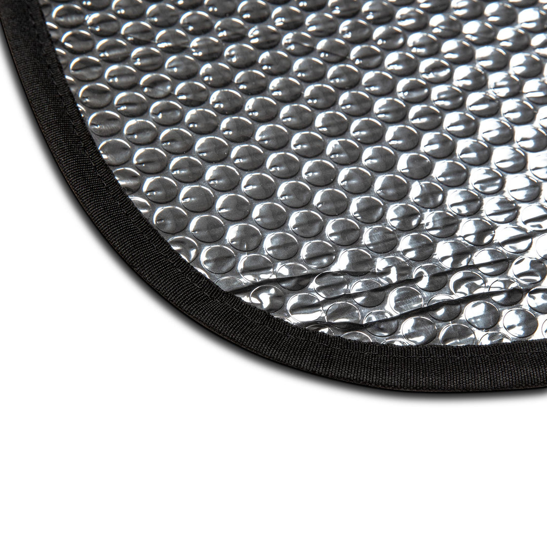 Chic Marble Gold Car Sun Shade – UV Protection, Custom Fit & Stylish Flair