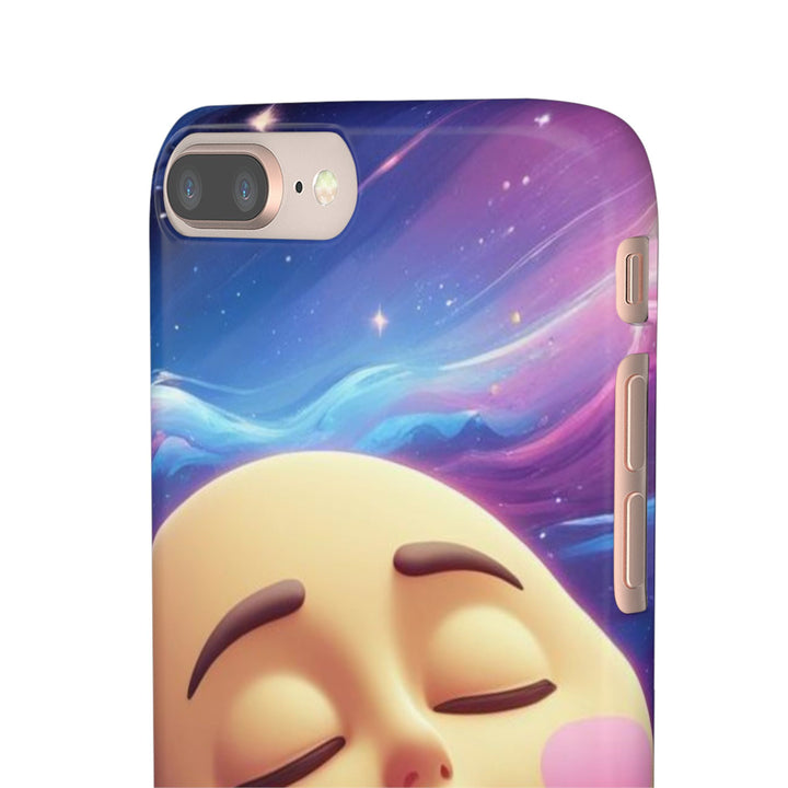 Dreamy Galaxy Moon Snap Case – Slim, Stylish & Durable Cosmic Phone Cover