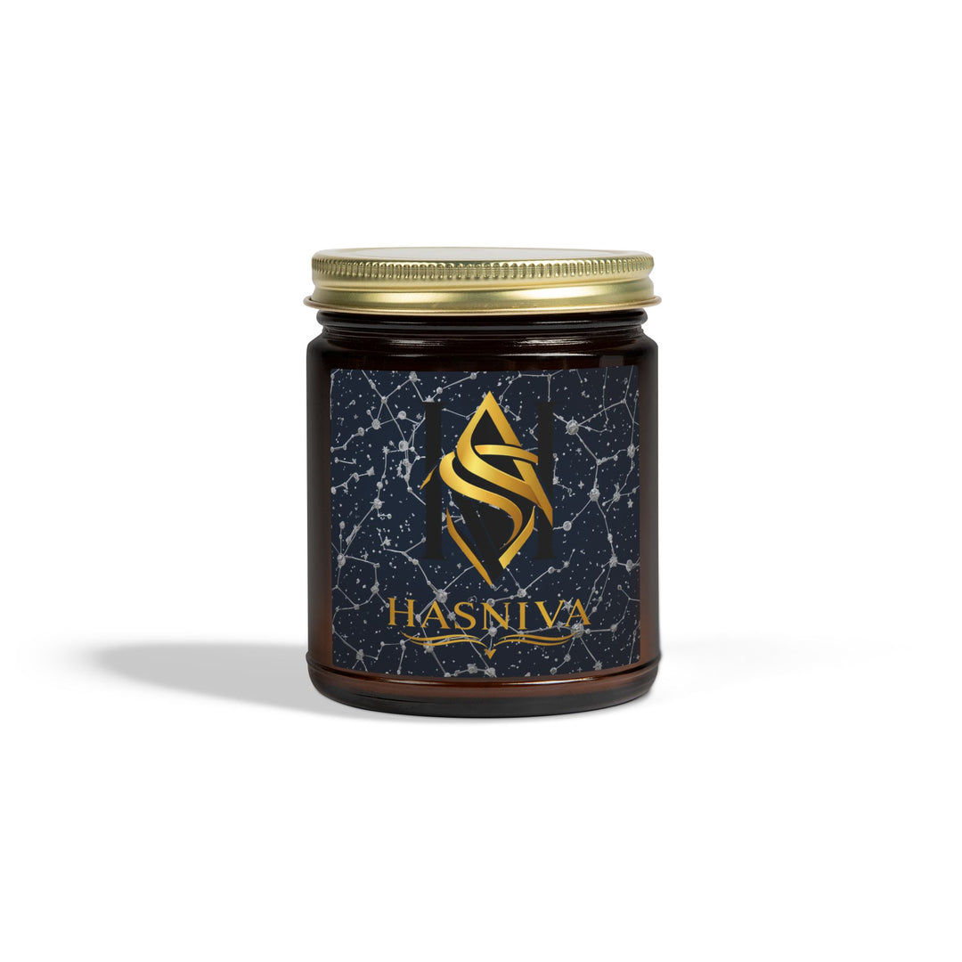 Celestial Constellation Scented Candle – Coconut Apricot Wax | Hand-Poured