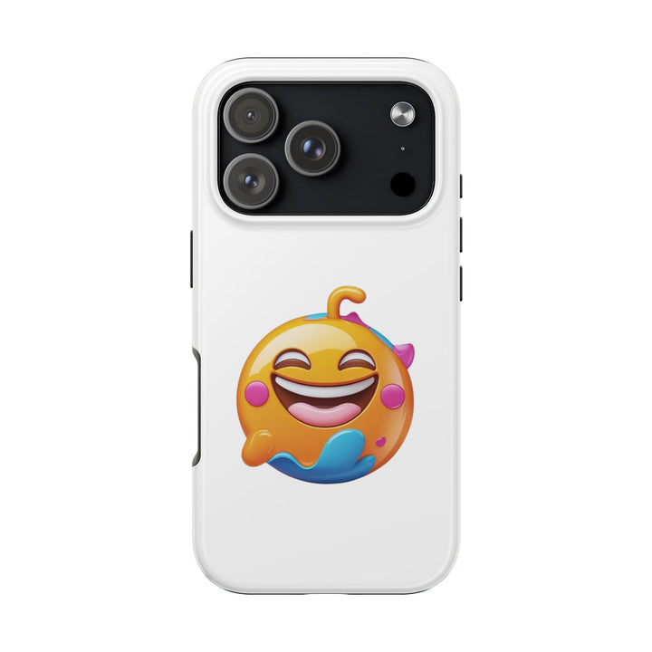 Tough Emoji Phone Case – Shockproof, Cute Cartoon Cover for iPhone & Samsung