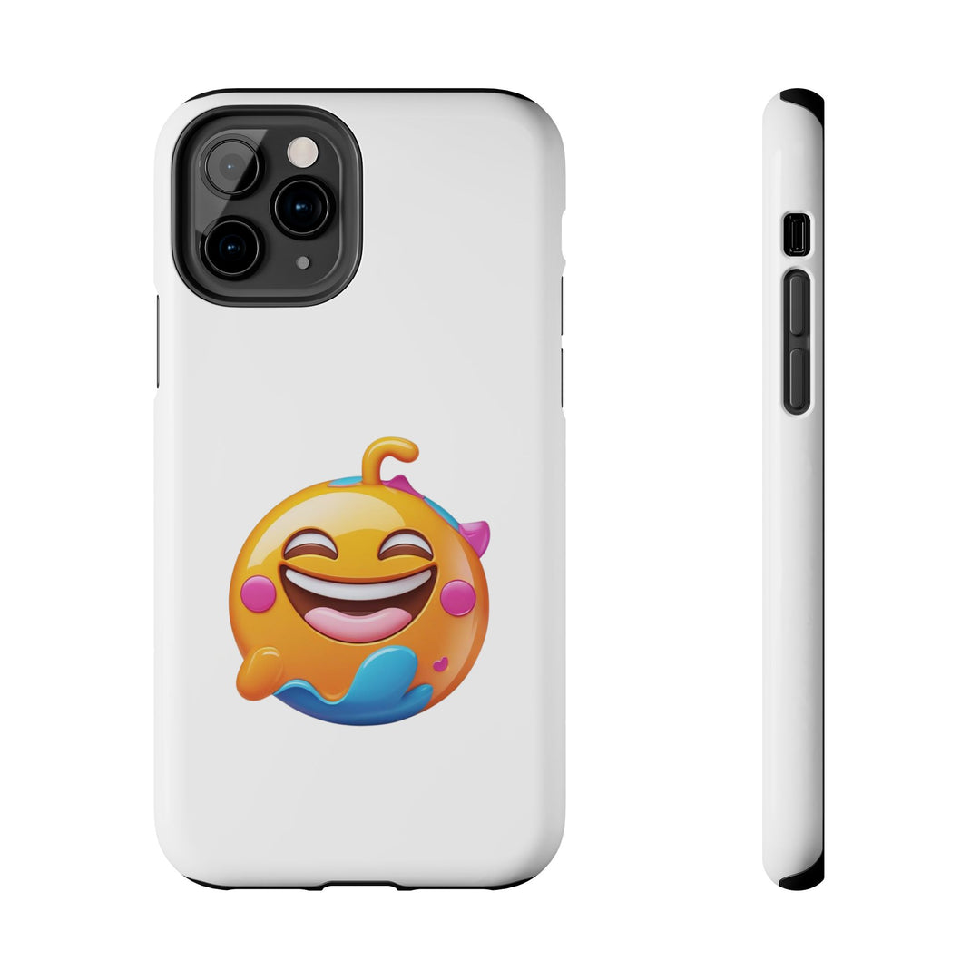 Tough Emoji Phone Case – Shockproof, Cute Cartoon Cover for iPhone & Samsung