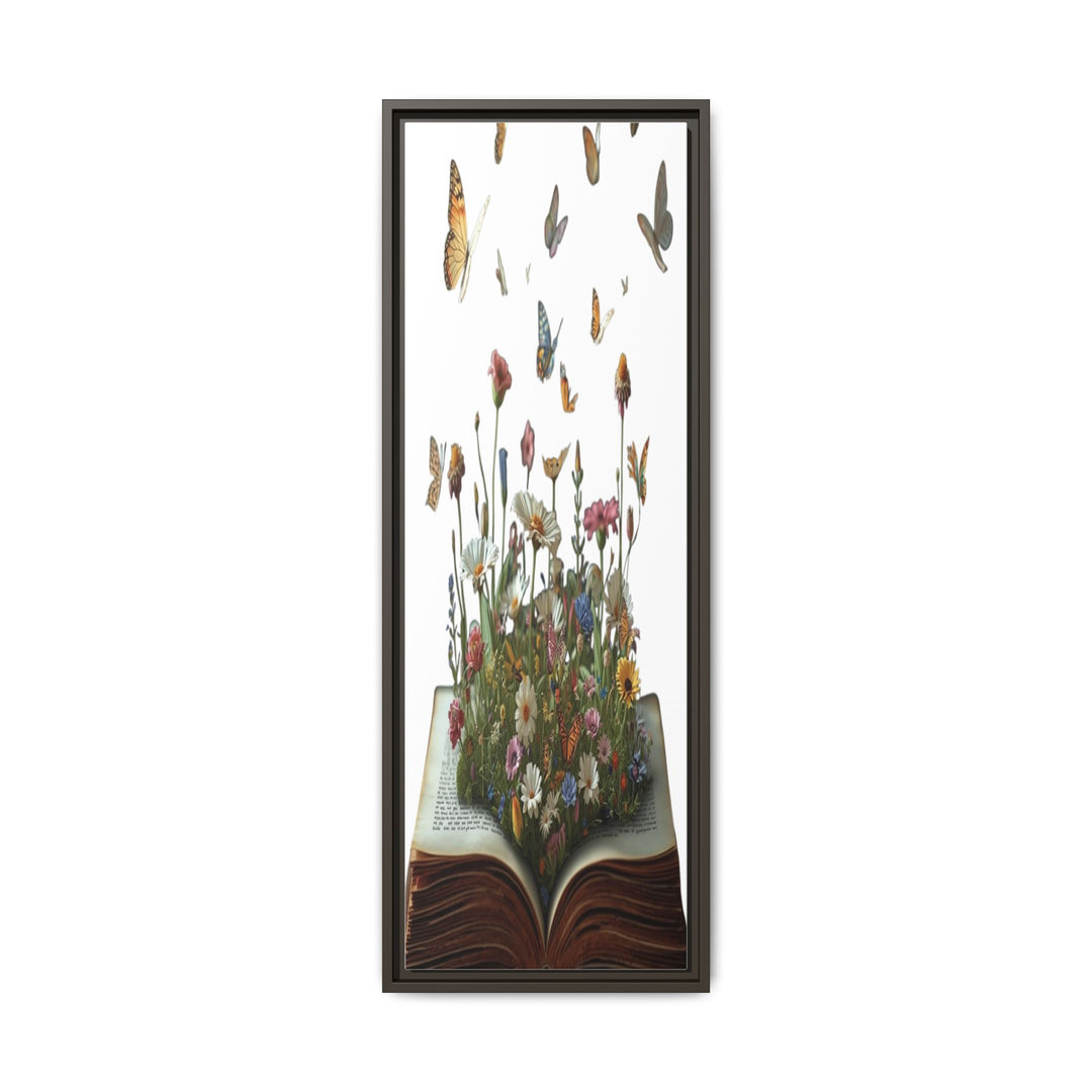 Whimsical Pop-Up Book Matte Canvas Art—Sustainable Framed Wall Décor
