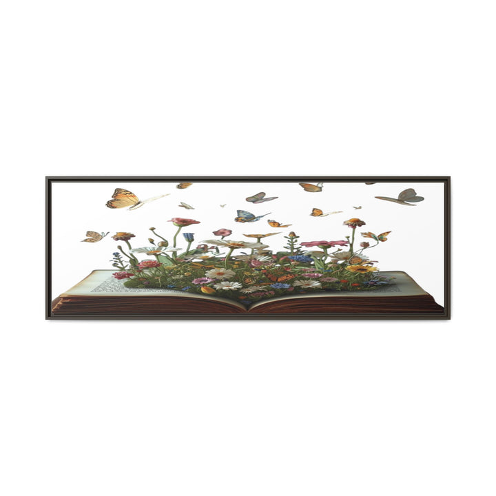Whimsical Pop-Up Book Matte Canvas Art—Sustainable Framed Wall Décor