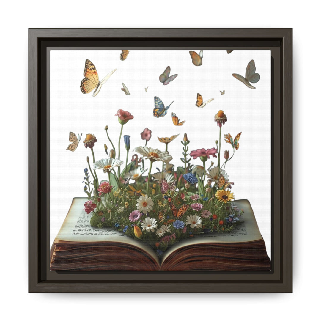 Whimsical Pop-Up Book Matte Canvas Art—Sustainable Framed Wall Décor