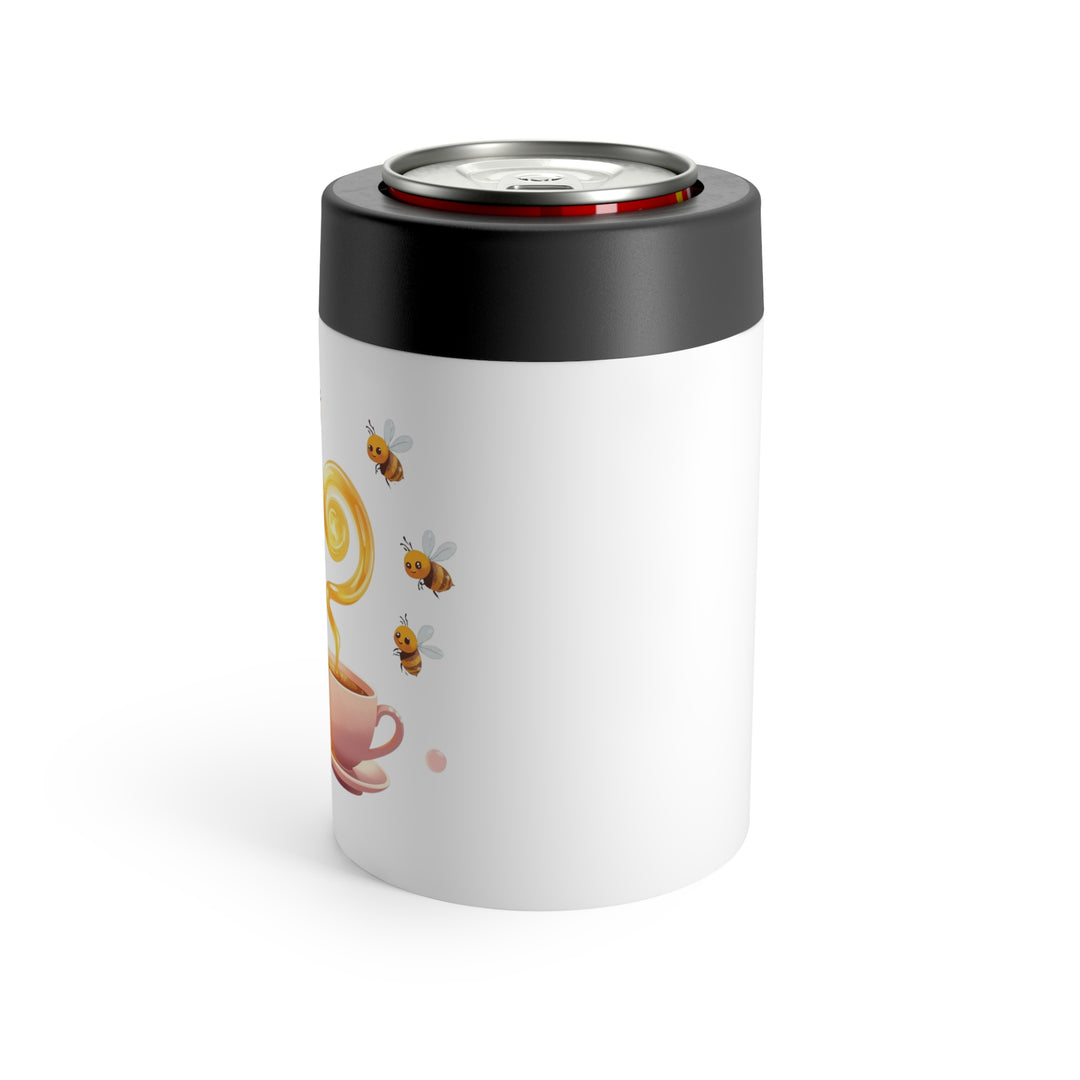 Ultimate Can Holder – Cute Bee & Honey Teacup Design | Keeps Drinks Cold!
