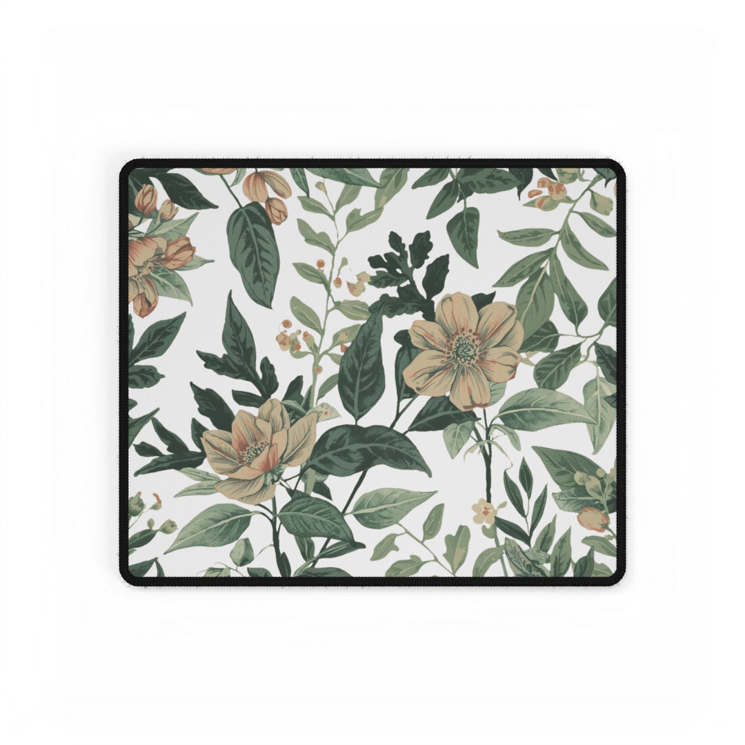 Vintage Floral Desk Mat – Premium, Waterproof, Anti-Fray Workspace Pad