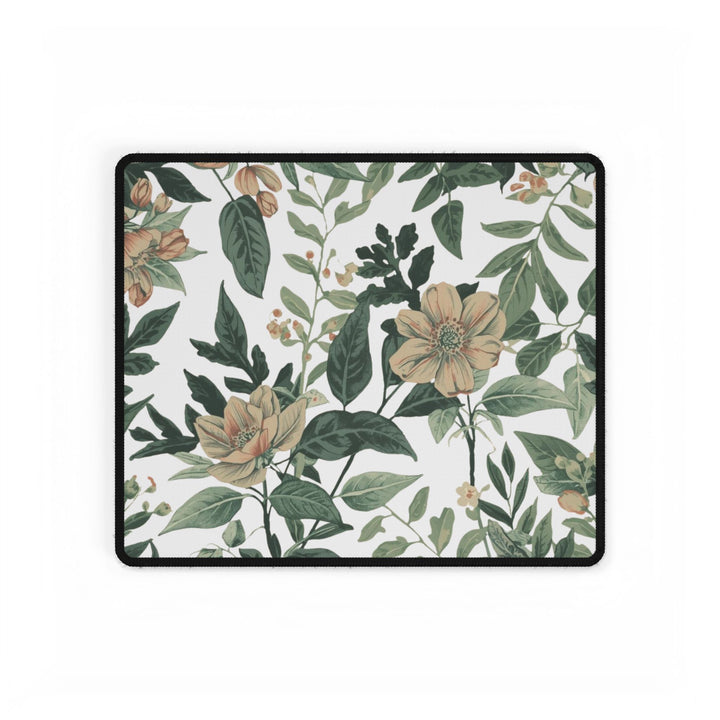 Vintage Floral Desk Mat – Premium, Waterproof, Anti-Fray Workspace Pad