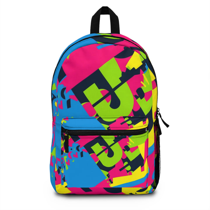 Urban Explorer™ Premium Backpack – Bold Abstract Geometric Streetwear Style