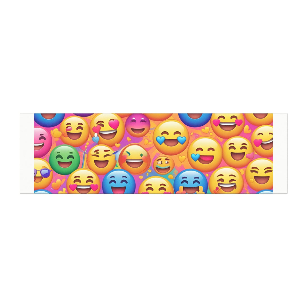 Custom Car Magnet – Vibrant Emoji Pattern, Trendy, Weatherproof, Removable
