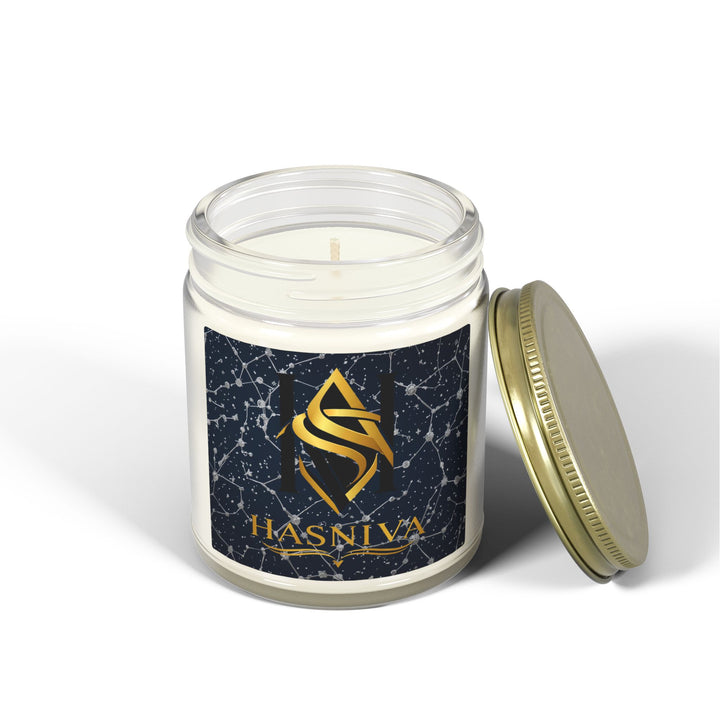 Celestial Constellation Scented Candle – Coconut Apricot Wax | Hand-Poured
