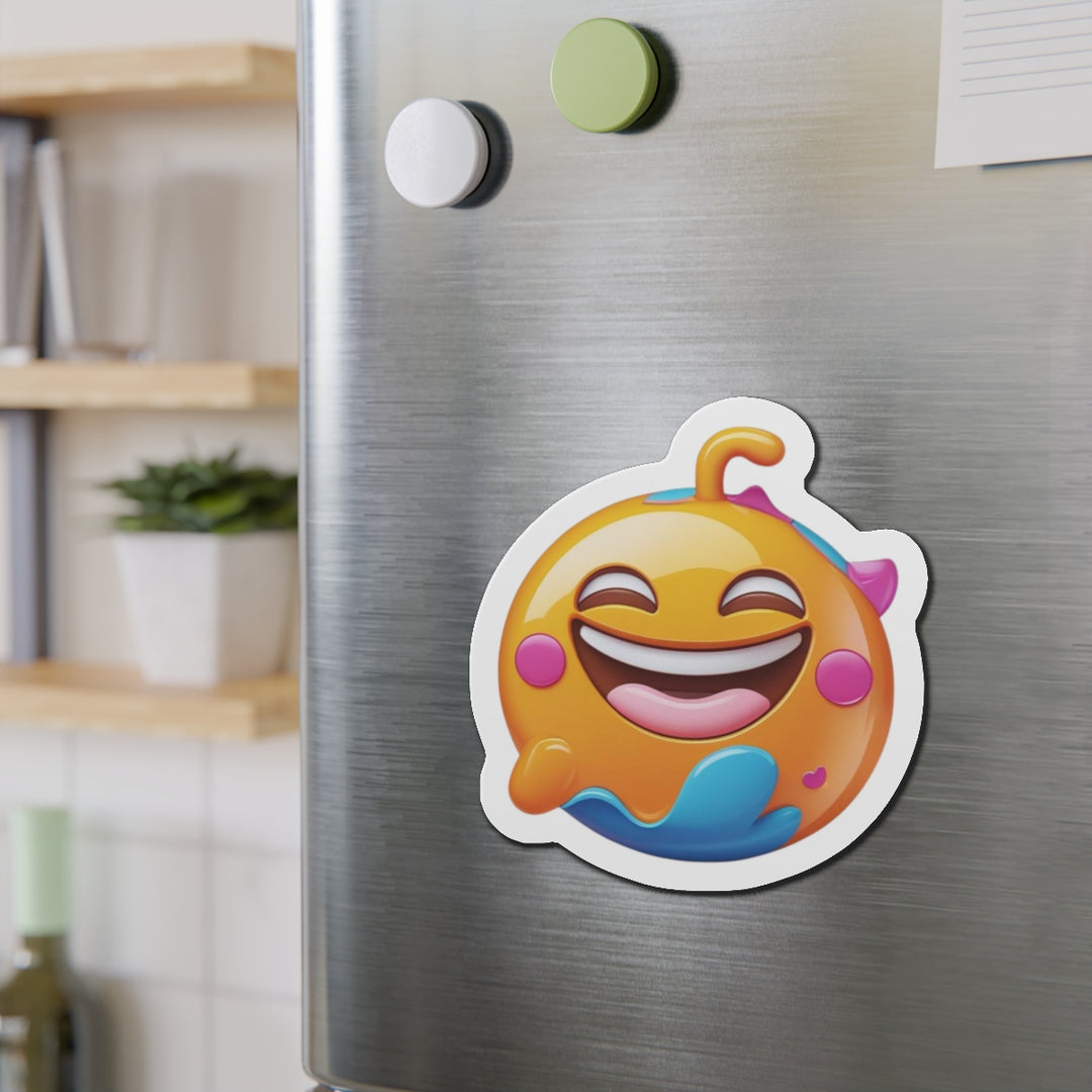 Custom Die-Cut Emoji Magnet – Playful, Vibrant, Trendy Decor & Gifts