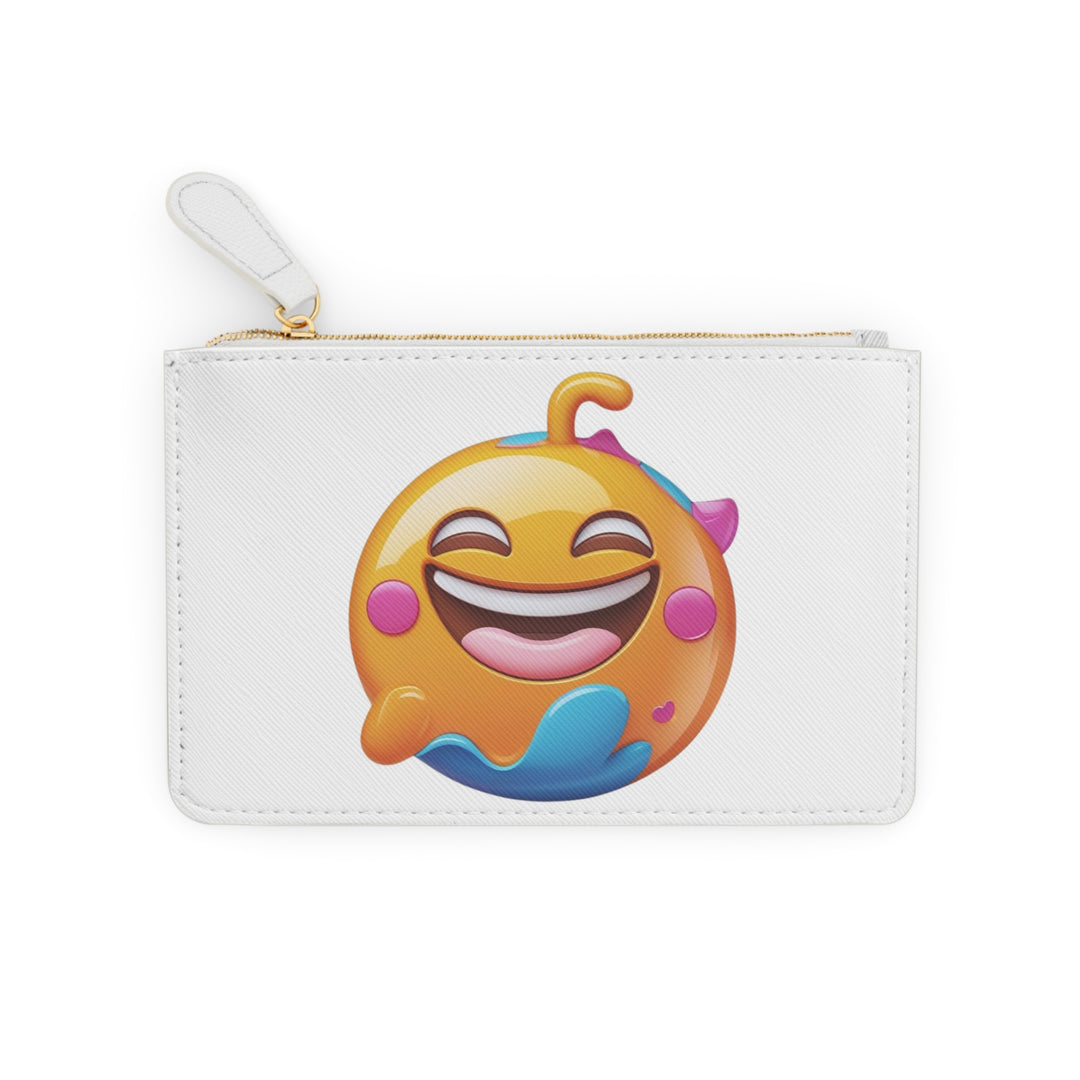 Personalized Emoji Mini Clutch – Vegan Leather, Fun & Chic Custom Bag