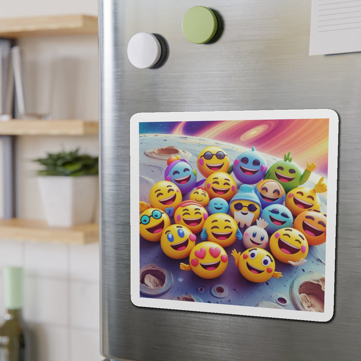 Custom Die-Cut Emoji Space Magnets – Fun, Trendy, Personalized Decor