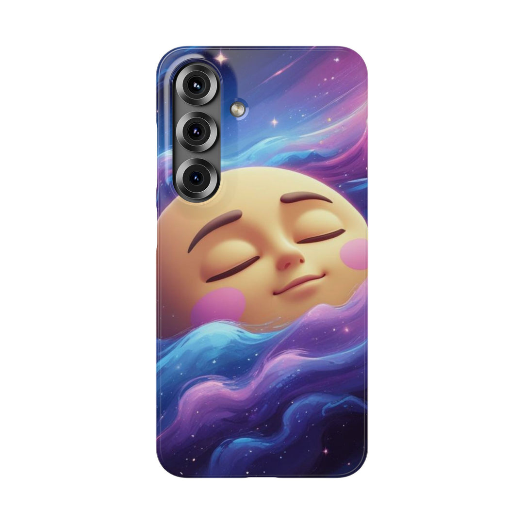 Dreamy Galaxy Moon Snap Case – Slim, Stylish & Durable Cosmic Phone Cover