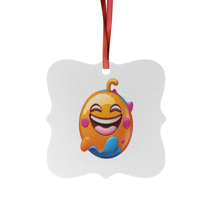 Custom Aluminum Ornaments – Fun Emoji Design, Personalized Gift Sets