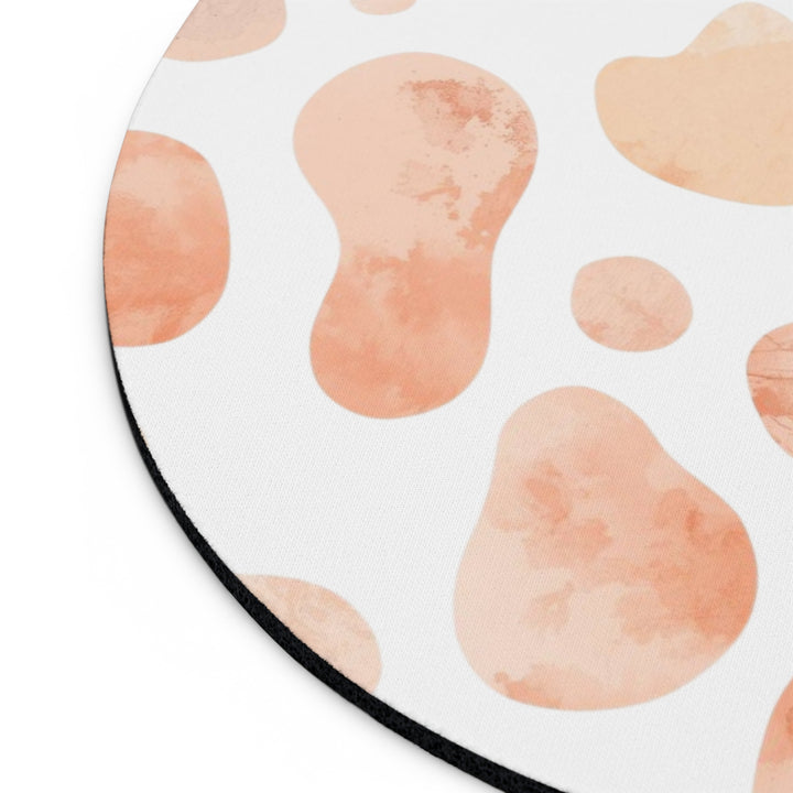 Abstract Watercolor Blush Mouse Pad – Stylish, Personalized Desk Accessory