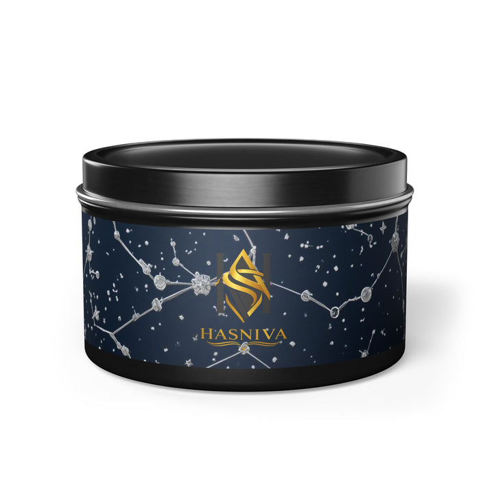 Celestial Tin Candle – Hand-Poured, Constellation Design, Long Burn USA