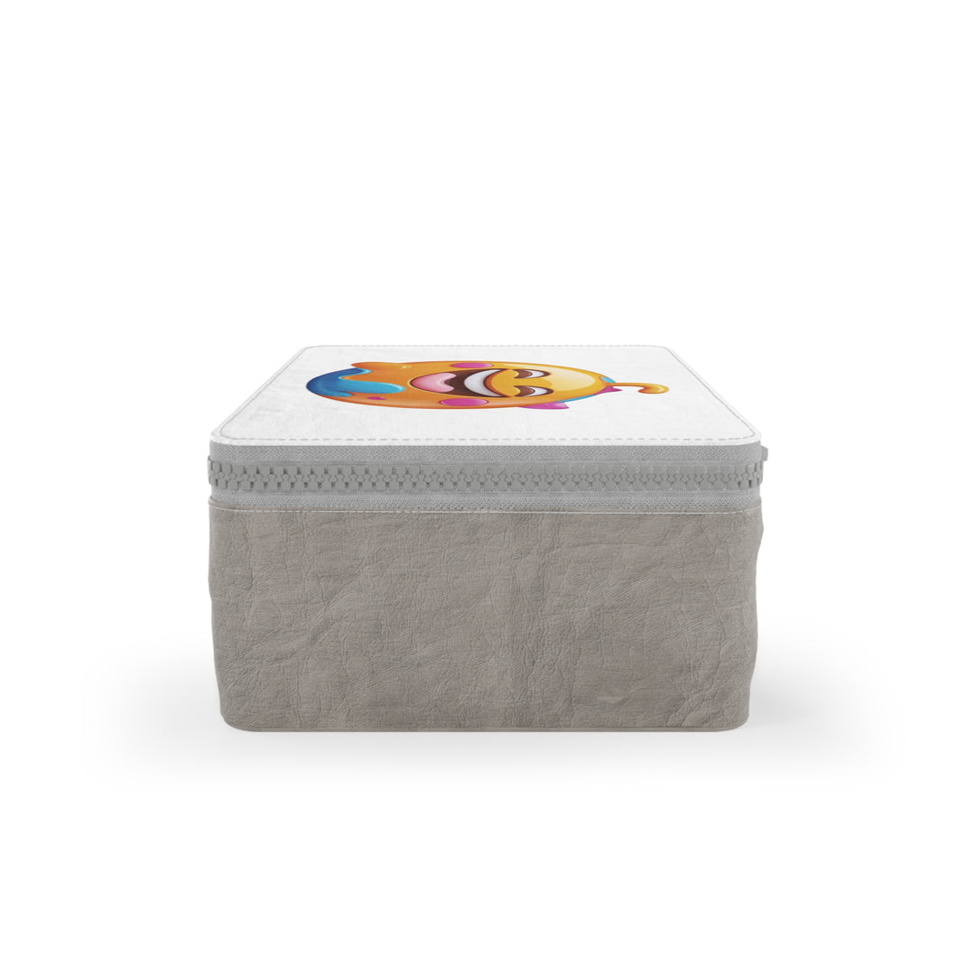 Emoji Vibes Eco Paper Lunch Bag – Customizable, Durable, & Fun Design