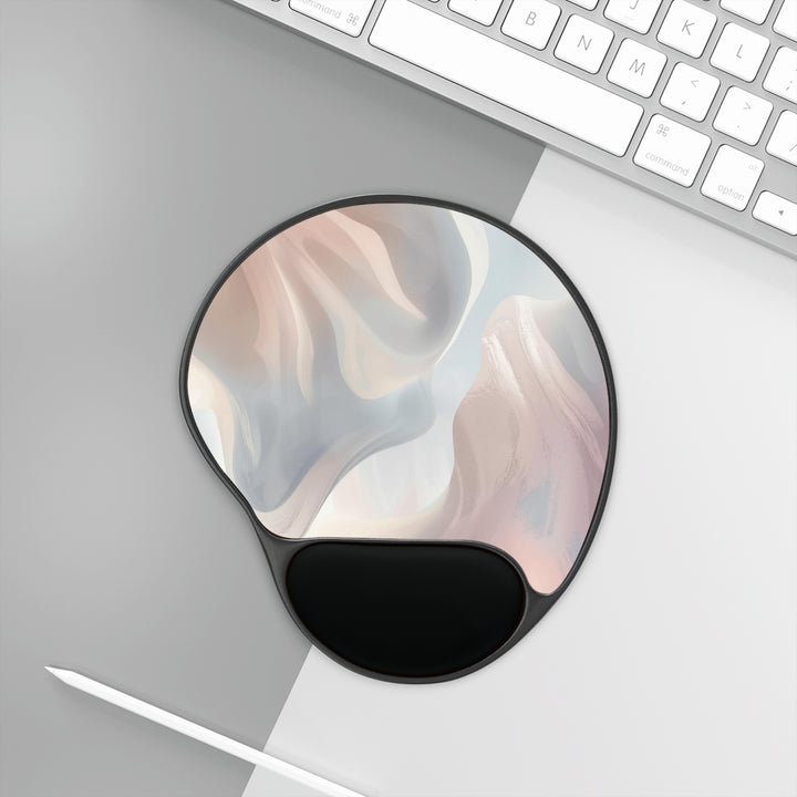 Ergonomic Memory Foam Mouse Pad – Dreamy Pastel Wrist Rest for Desk Comfort
