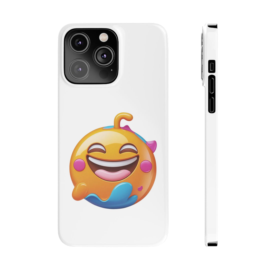 Emoji Joy Slim Phone Case – Ultra-Thin, Glossy, Playful & Protective