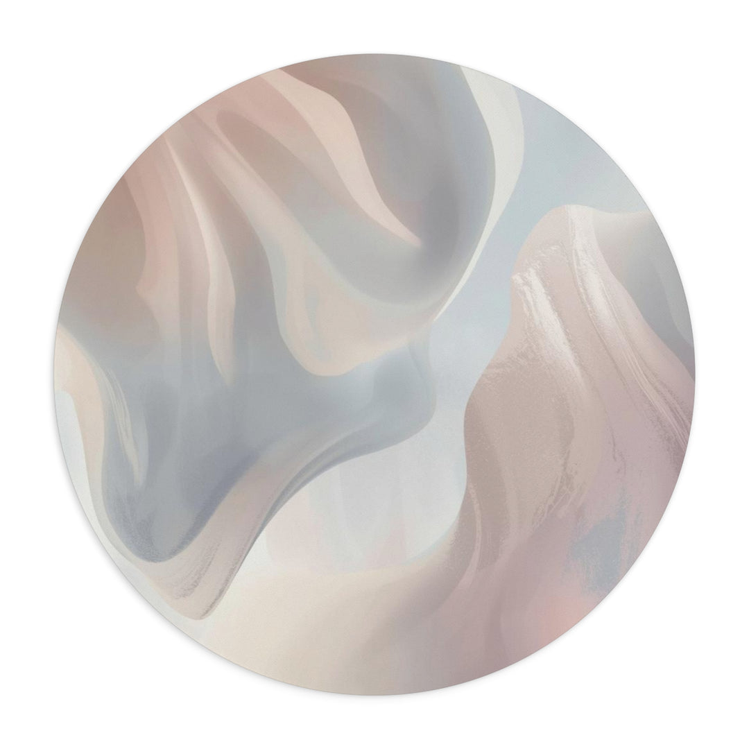 Personalized Pastel Abstract Mouse Pad – Soft, Stylish & Non-Slip Desk Mat