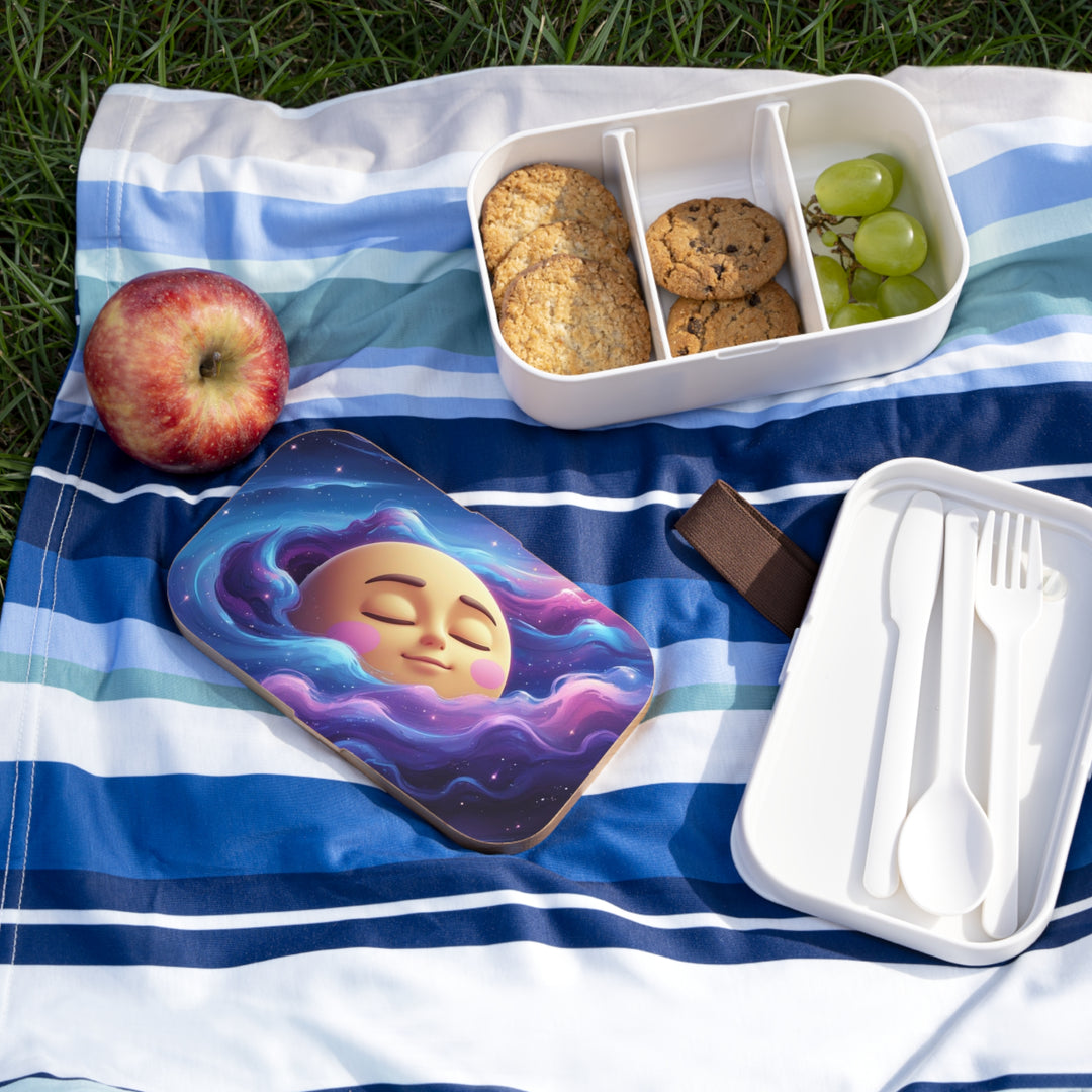 Galaxy Dreams Bento Lunch Box – Cute Space Design, Leak-Proof & Eco-Friendly