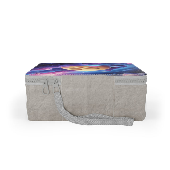 Eco Paper Lunch Bag – Custom Starry Galaxy, Cute Celestial Kraft Tote