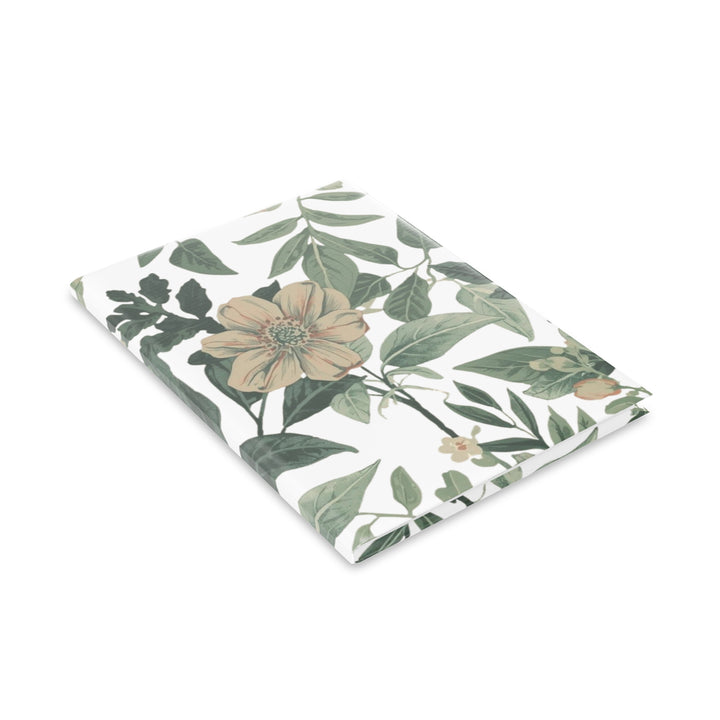 Vintage Floral Puffy Hardcover Notebook – Luxe, Custom, Lay-Flat Journal