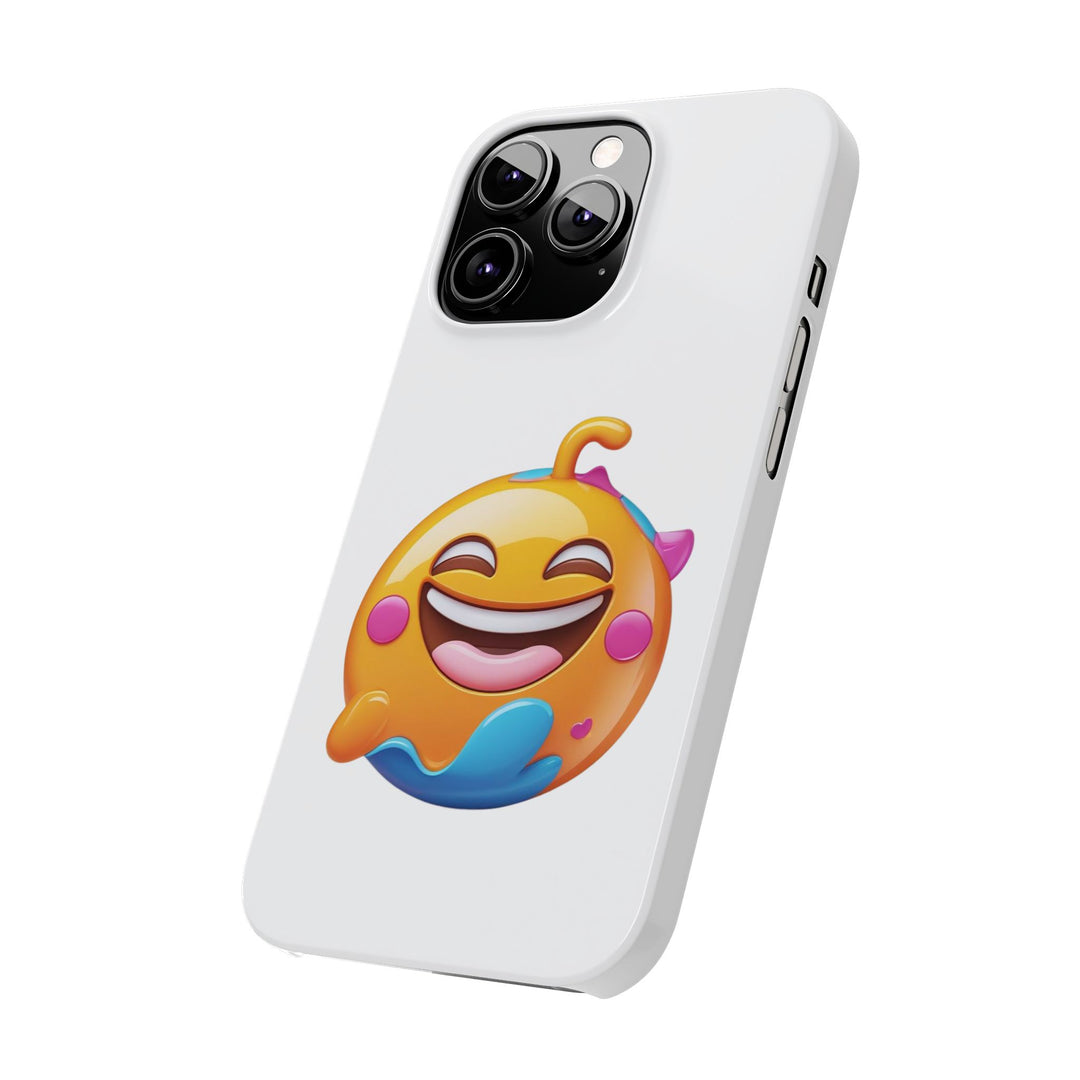 Emoji Joy Slim Phone Case – Ultra-Thin, Glossy, Playful & Protective