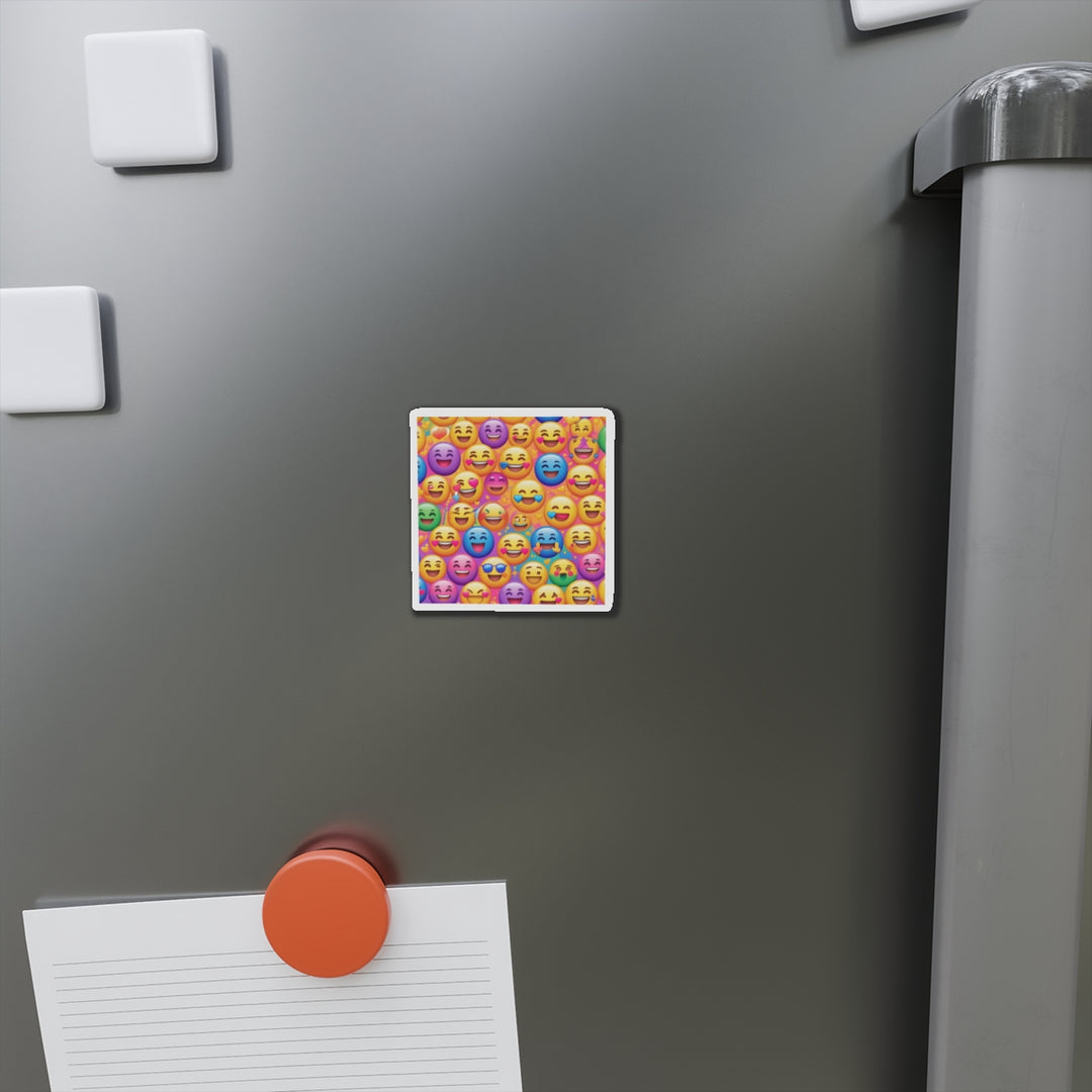 Custom Die-Cut Emoji Magnets – Vibrant, Playful & Unique Decor Gifts