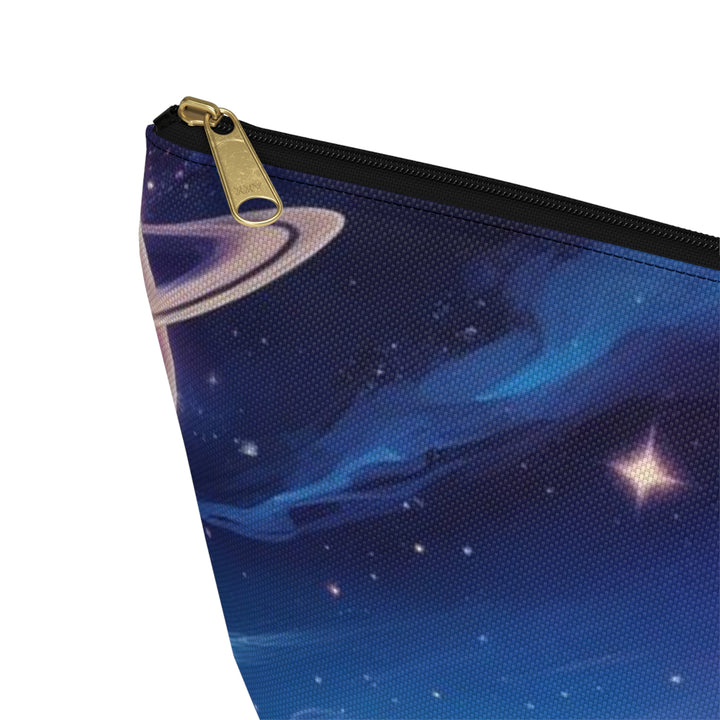 Galaxy Moon T-Bottom Accessory Pouch – Chic Space Makeup & Travel Bag