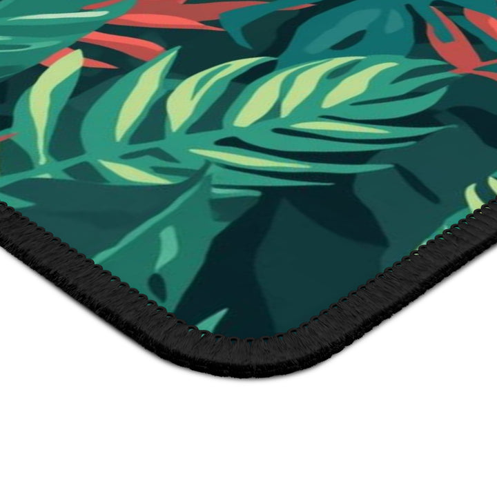 Premium Tropical Leaf Gaming Mouse Pad – Ultra-Smooth, Jungle Vibes, 9x7